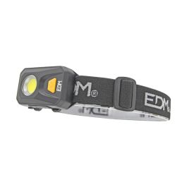 Edm Linterna frontal ultraligera 250lm, 3 modos de luz, hasta 3h de autonomía