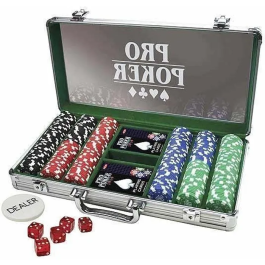 Tactic Estuche 300 Fichas de Póker en Caja de Aluminio con Accesorios Completos para Juego Precio: 72.59000056. SKU: B1JCQ3LXQR