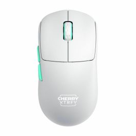XTRFY M68 WIRELESS Ratón inalámbrico para juegos ultraligero simétrico 2.4 GHz Blanco XTR1731630576004