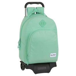 Safta Mochila 305+Carro 905 Blackfit8 Turquesa