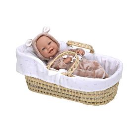 Muñecas Arias Muñeca Elegance Zoe de 42 cm Rosa con Canastilla Mimbre, Cuerpo de Vinilo para Niña Precio: 58.49999947. SKU: B1BTJ7RCJA