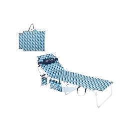 Hamaca palya plegable con cojin y bolsa lateral 201x68x79cm Precio: 94.50000054. SKU: B1E6RFYMAD