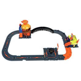 Hot Wheels Pack Accesorios Hot Wheels City Hdn95 - 10 Piezas de Pista, Puente, Semaforo y Coche para Construir Paisaje Urbano +4 Años