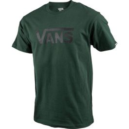 Camiseta de Manga Corta Hombre Vans VN0A5HMHFRS1 Verde (XS)