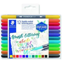 Staedtler Rotuladores Brush Lettering Doble Punta Fina-Pincel Estuche 12 Ud Precio: 7.69000012. SKU: B1BLTMPH3F