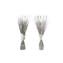 DKD Home Decor Ramo Decorativo de Fibra de Coco, Colores Gris y Blanco, de 100 cm de Alto y Base de 20x35 cm, Pack de 6 Unidades Precio: 50.8563. SKU: B1DNZWX9NF