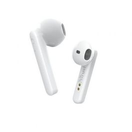 Auriculares Bluetooth Trust Primo Touch con estuche de carga/ Autonomía 4h/ Blancos Auriculares Bluetooth Trust Primo Touch con estuche de carga/ Autonomía 4h/ Blancos