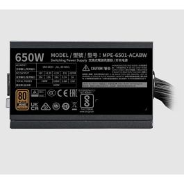 Cooler Master MWE 650W V2 ATX 3.1 - Fuente de Alimentación para PC - 650 W