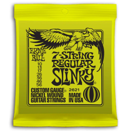 ERNIEBALL Juego Eléctrica Slinky 7St. Regular 10-56 Precio: 9.5000004. SKU: B1G9828LWW