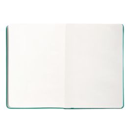 Cuaderno Con Gomilla Antartik Notes Tapa Dura A5 Hojas Lisas Turquesa 100 Hojas 80 gr Fsc