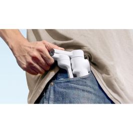 INSTA360 AABAD16608 Flow 2 Estabilizador para Smartphone con Seguimiento Panorámico 360°, Blanco