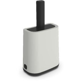 Rotho Mypet Pala para Arenero Biala con Soporte y Almacenamiento de Bolsas, Plástico Reciclado, Color Blanco Mistletoe