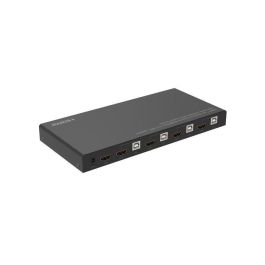 MicroConnect MC-HDMIKVM0401-4K HDMI KVM Switch 4x1, 4K@60Hz, 4:4:4, HDCP 2.2, 18Gbps. Controla 4 PCs con un monitor/teclado/ratón. MicroConnect MC-HDMIKVM0401-4K HDMI KVM Switch 4x1, 4K@60Hz, 4:4:4, HDCP 2.2, 18Gbps. Controla 4 PCs con un monitor/teclado/ratón.
