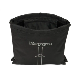 Bolsa Mochila con Cuerdas Kappa Dark Negro 35 x 40 x 1 cm