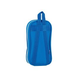 Plumier Escolar Safta R.C.D. Español Mochila Con 4 Portatodos Vacios 120x50x230 mm