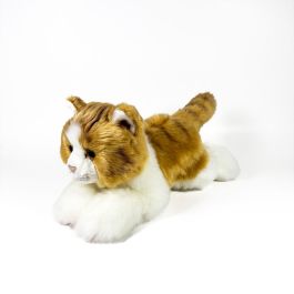 Peluche Gato Marron Y Blanco Tumbado 25Cm 939D00299 Bocalan Precio: 24.95000035. SKU: B18QMYWA64