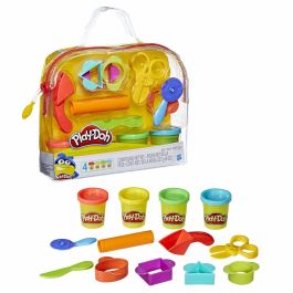 HASBRO Set de iniciación Play-Doh con 9 accesorios para cortar y estampar - Ideal para niños +3 años, juguete creativo