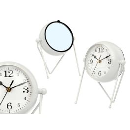 Reloj Forja Esfera Ovalada Espejo Blanco 21Cm Giftdecor (4 Unidades) Precio: 58.49999947. SKU: B1AVFXY4PH