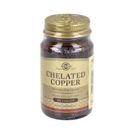 Solgar Cobre Quelado 100 Comp Vitaminas y suplementos Precio: 12.9971875. SKU: B1HGTAECAC