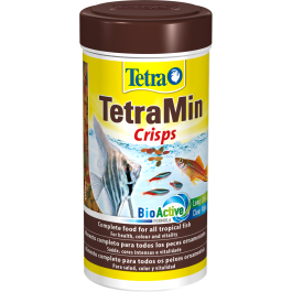 Tetra Gold Fish Alimento Crisps para Peces de Colores 250ml - Alto Valor Nutritivo y Fórmula BioActive para Agua Clara