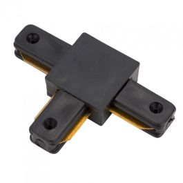Conector T para Carril Monofásico para Focos de LEDs, Color Negro [HO-PL218000TN] Precio: 2.50000036. SKU: B1BVW8TTKV
