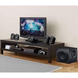 Logitech 980-000468 Altavoces Z906 5.1 THX 500W RMS Sonido Envolvente Negro con Subwoofer y Mando IR