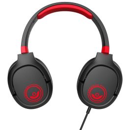 OTL TECHNOLOGIES Auriculares PRO G1 Gaming Pokémon Pokeball Negros/Rojos para Juegos con Micrófono y Conector Jack 3.5mm Aislamiento Ruido