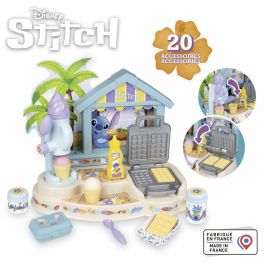 Smoby Stitch Beach Bar Playset, Set de Juego Temático de Playa con 12 Accesorios, para Niños de 3 Años Smoby Stitch Beach Bar Playset, Set de Juego Temático de Playa con 12 Accesorios, para Niños de 3 Años