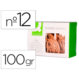 Q-connect Gomillas Elásticas 120 x 2 mm 100 gr Precio: 1.88999943. SKU: B12XYKCYRJ