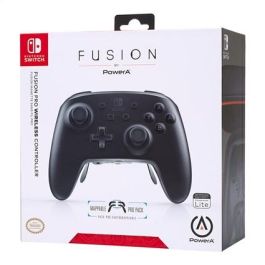 Power A 1515672-01 FUSION Pro Mando Inalámbrico para Nintendo Switch, Bluetooth, Programable, Blanco/Negro Power A 1515672-01 FUSION Pro Mando Inalámbrico para Nintendo Switch, Bluetooth, Programable, Blanco/Negro