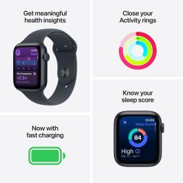 Apple Watch SE 3 Cellular 40mm GPS + Cellular Aluminio Negro - Caja Medianoche con Correa Deportiva Medianoche S/M