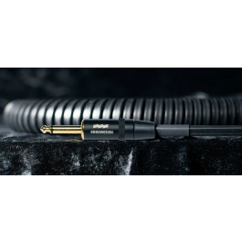 EBS Cable de Instrumento Regular Square 1/4" (6.35mm) Jack a Jack con Conectores WaveGrip Chapados en Oro 3.8m y 6.8m