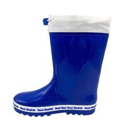 Cerdá T028 Botas de lluvia PVC Real Madrid azul talla 28