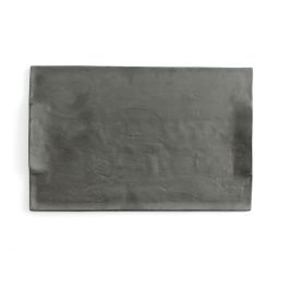 Quid Bandeja Rectangular Cerámica Mineral Gres Negra 35x23 cm Pack 6 Unidades. Alta Resistencia, Apta Lavavajillas y Microondas. Precio: 95.5000002. SKU: S2708276