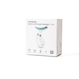 Masajeador Facial Eléctrico Reafirmante para Cara y Cuello con LED, EMS y Calor Selora InnovaGoods