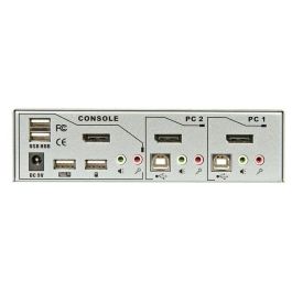 Lindy 2 Port KVM Switch Pro USB 2.0, DisplayPort 1.2 with TTU Lindy 2 Port KVM Switch Pro USB 2.0, DisplayPort 1.2 with TTU