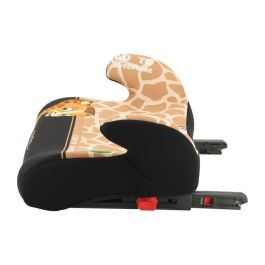 Asiento elevador con fijaciones isofix NANIA ALPHIX 135-150 cm R129  de 8 a 12 años  Fabricado en Francia  Con reposabrazos  Marrón