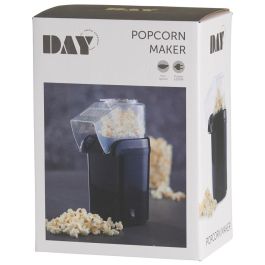 Day Palomitero Eléctrico 1200W, Máquina de Palomitas para Maíz, Incluye Cuchara, Capacidad 60g, Medidas 17x12x27cm