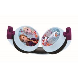 Lexibook Auriculares Inalámbricos HPBT010FZ Disney Frozen Bluetooth 5.0 + Cable Jack con Micrófono para Niños