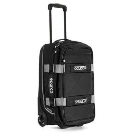 Sparco S016438NRSI Bolsa de Viaje Negro-Silver 55L con Ruedas, Asa Retráctil y Compartimentos. Ideal Equipaje de Mano. Precio: 122.9499997. SKU: B1BXL3GJWY
