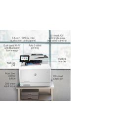 HP Impresora Color LaserJet Pro MFP M479, 600 x 600dpi, 27ppm, A4, 1200MHz, 512MB, WiFi, Bluetooth, CGD, 4.3″