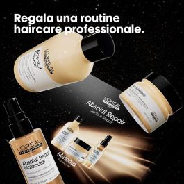 L'Oréal Professionnel Paris N70049586/1 Absolut Repair Estuche 3 pz: Champú 300ml, Mascarilla 250ml, Tratamiento sin Aclarado 90ml. Repara Daños
