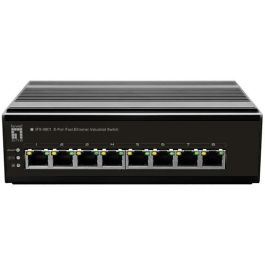 LevelOne IFS-0801 Switch 8 Puertos Fast Ethernet No Gestionado 1.6 Gbit/s Montaje Pared/Carril DIN -40 a 75°C Precio: 102.50000024. SKU: B1AXWBXKPR