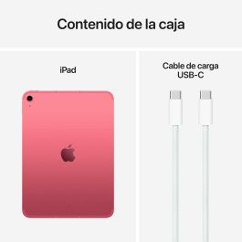 Apple iPad A16 256GB Wi-Fi + 5G de 11 pulgadas con Liquid Retina Display Rosa