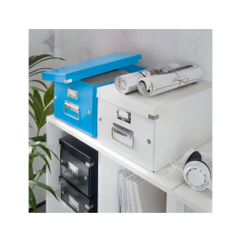 Leitz Caja Almacenamiento Click&Store Mediana Azul 281x200x369 mm