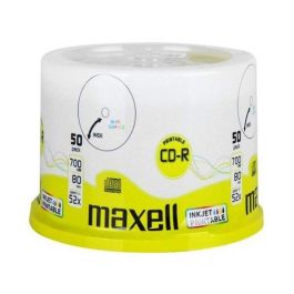 Cd-Rom Maxell 700 Mb 80 Min. 52X Printable Tarro De 50 (Incluye Canon Lpi De 4.00 ) (M190) Cd-Rom Maxell 700 Mb 80 Min. 52X Printable Tarro De 50 (Incluye Canon Lpi De 4.00 ) (M190) Precio: 20.683498. SKU: B12WSWHWV3