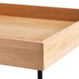 Day Mesa Bandeja 40X40 cm Altura 50 cm Bambú Metal