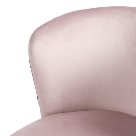 Silla Abstracto Rosa Palo Tejido-Metal 58 X 52 X 77 cm