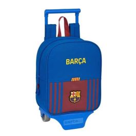 Mochila Escolar con Ruedas F.C. Barcelona M280 Granate Azul marino Mochila Escolar con Ruedas F.C. Barcelona M280 Granate Azul marino