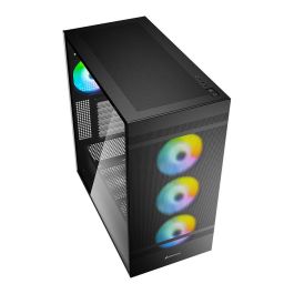 SHARKOON Caja PC Midi Sharkoon Rebel C50 RGB ATX Full Tower, Vidrio Templado, Negro